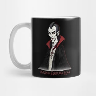 World Dracula Day, vampire Mug